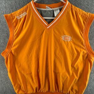 Tennessee Volunteers Lined Microfiber Vest 2XL Orange Logo Embroidery Golfing